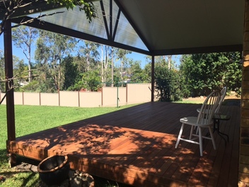 COOLDEK CLEARSPAN GABLE PATIO - OXENFORD, GOLD COAST