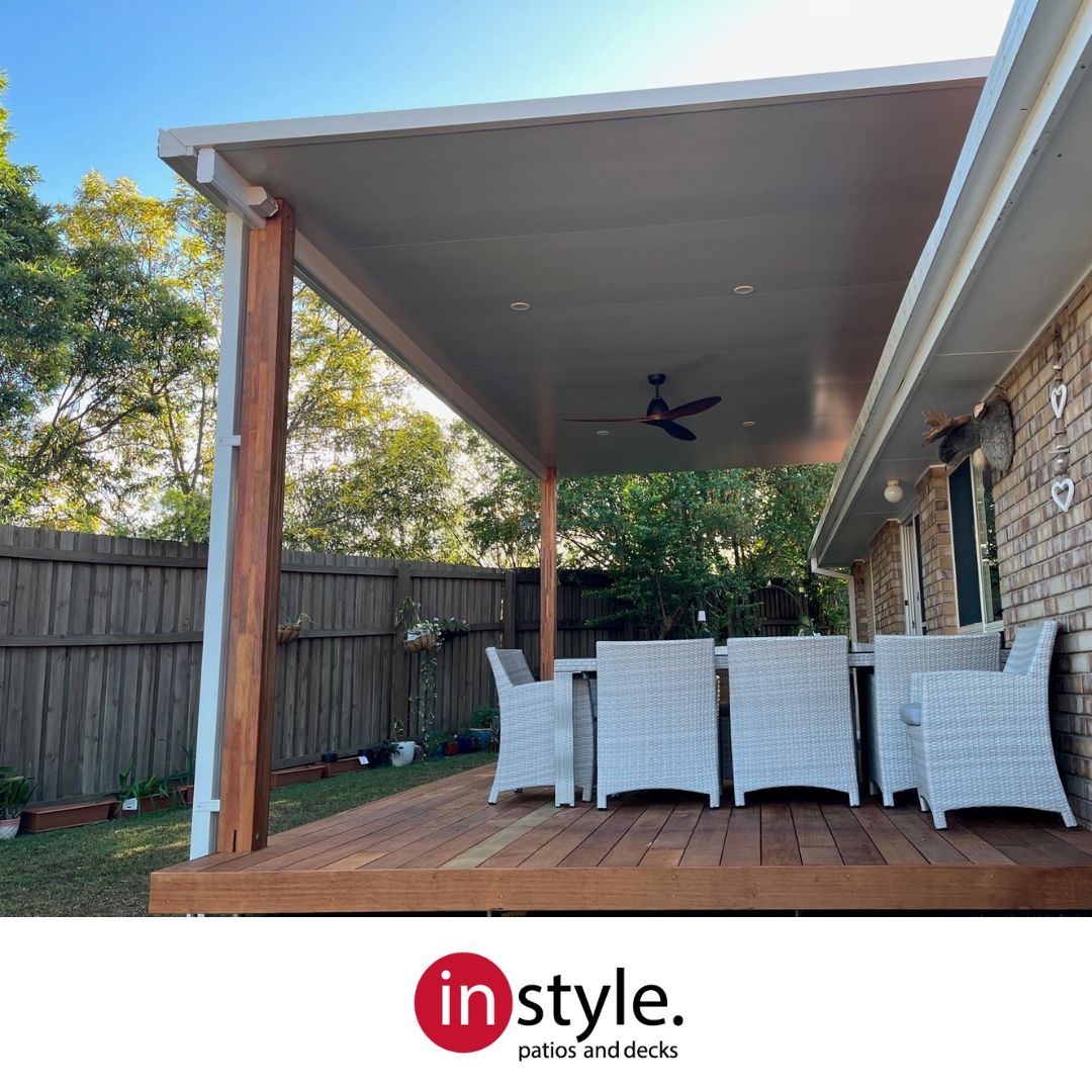 flyover patio, patios gold coast, patios pacific pines, patio company near me, patio installer near me, patio design, outdoor living, decking gold coast, deck builder near me, patio and deck company, in style patios, Stratco, how to, Cooldek
